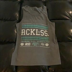 Men’s Young & Reckless Tank Top Small